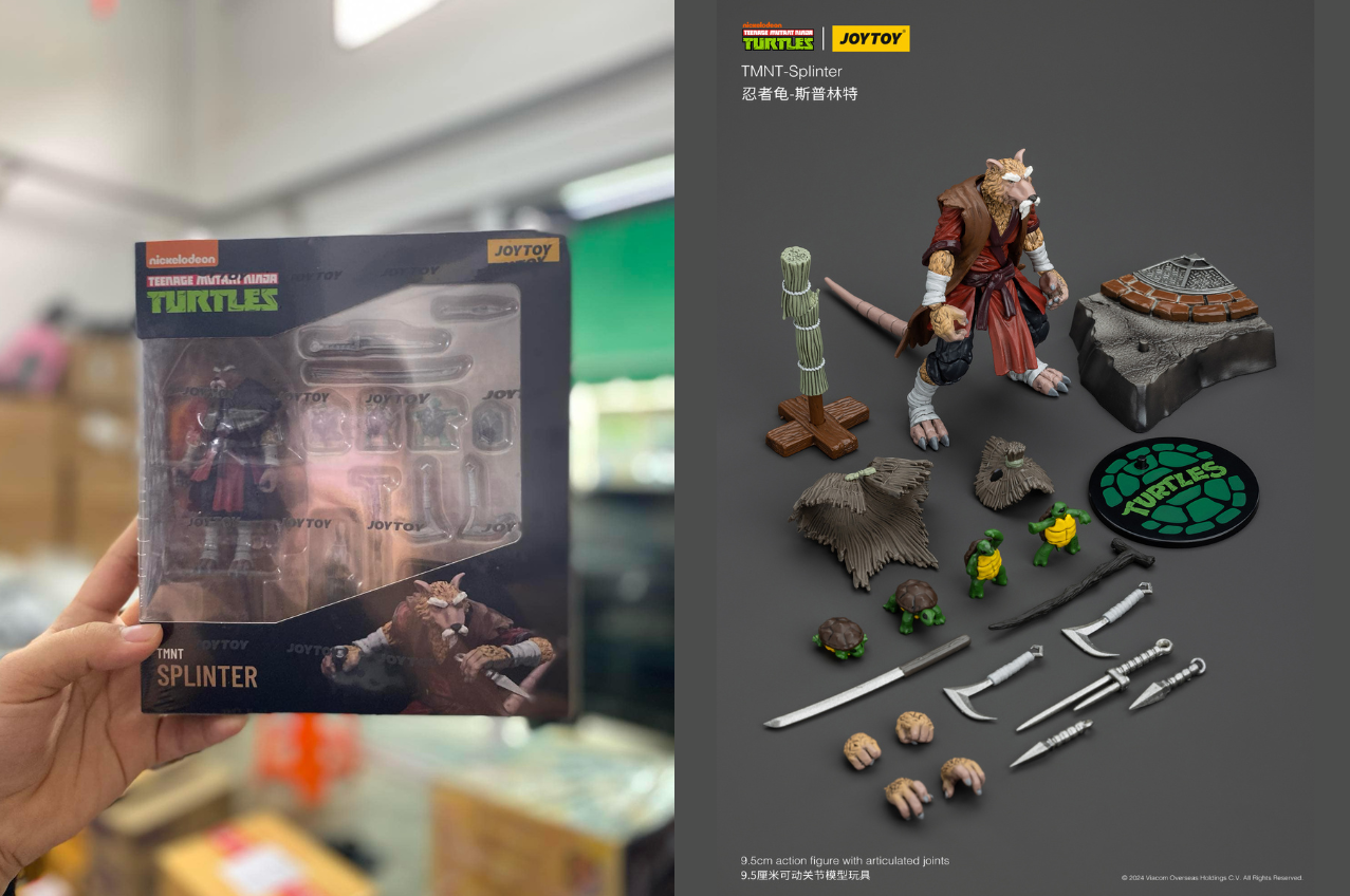 [พร้อมส่ง]"Joy toy 1/18 : TMNT - JT00652 : Splinter"