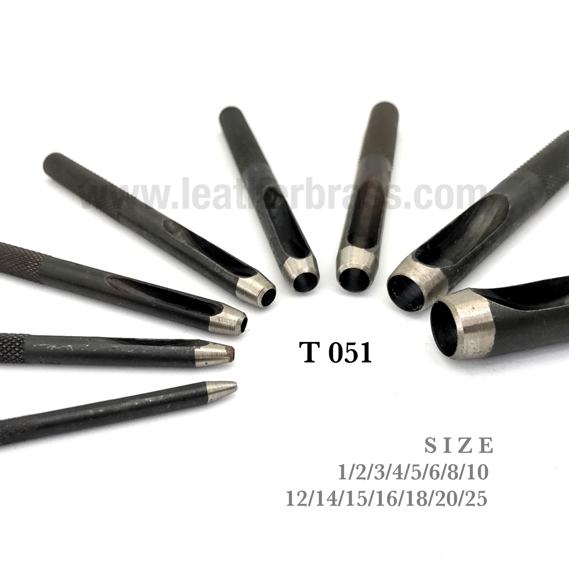 T051 เจาะรูกลม ขนาด 12 มิล - 25 มิล แท่งตอก ตู๊ดตู่เจาะรูกลม **ราคาต่อแท่ง** ราคาแต่ละขนาดไม่เท่ากัน