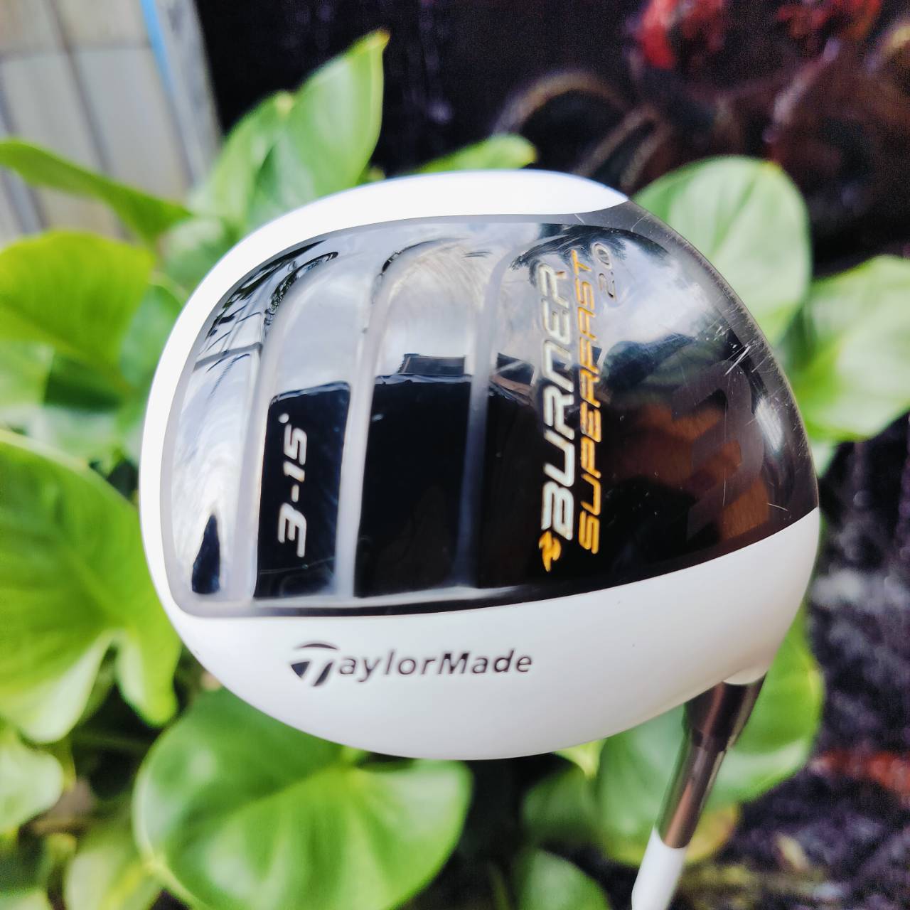 FW3 Taylormade BURNER SUPERFAST 2.0 องศา 15 ก้าน MATRIX OZIK FLEX R ตีง่ายแบบมากๆ หัวยื่นไปด้านหลัง ทำให้ M.O.I.สูงขึ้น ตีไกลมากๆ ไม้กอล์ฟพรีเมี่ยมมือสอง ของแท้ By NakaraLuxurious
