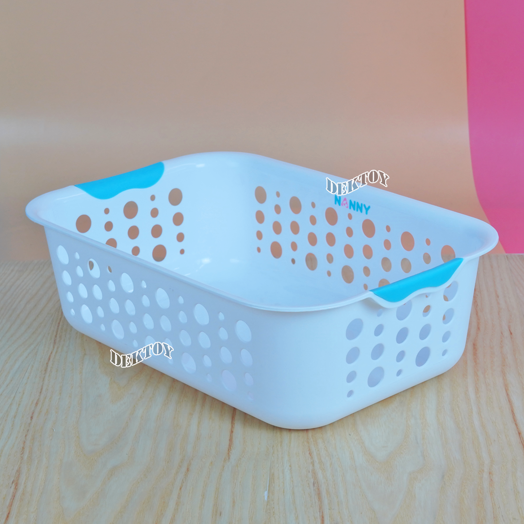 NANNY แนนนี่ ตะกร้าพลาสติกแนนนี่ N357