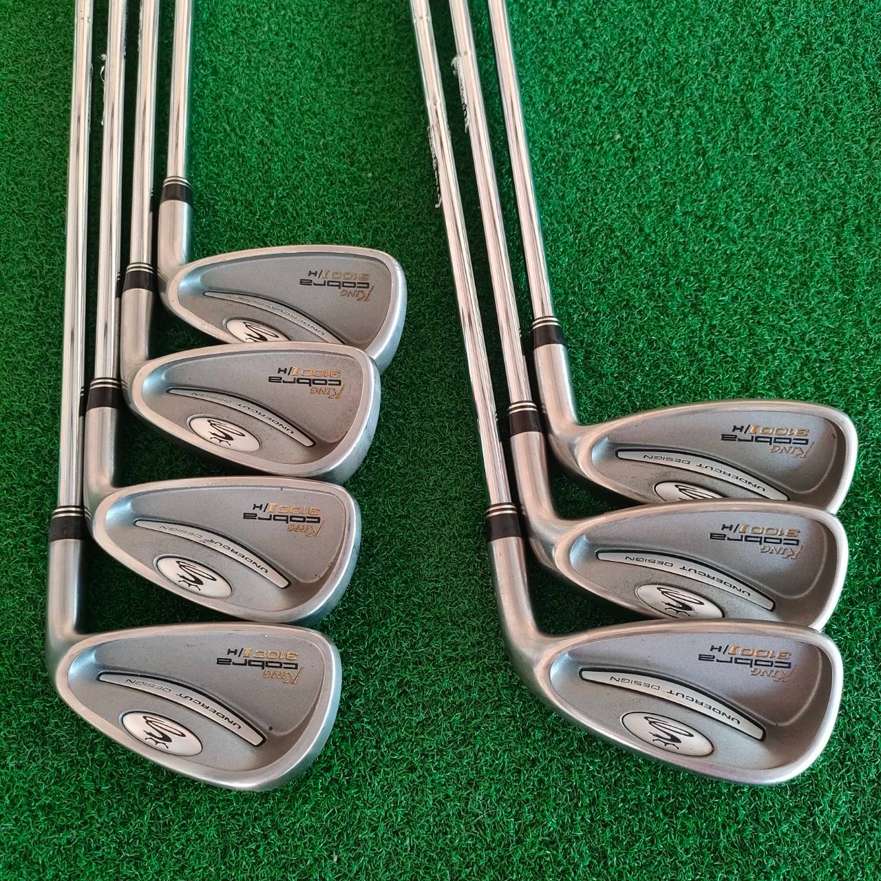 ชุดเหล็ก KING COBRA 3100 I/H มีเหล็ก 4 - 9 เเละ PW ก้าน N.S.PRO 1030H FLEX S เป็นเหล็ก UNDER CUT เน้นๆ ตีง่ายมาก และตีใส่ได้เต็ม ก้าน เต็มคาราเบล มากครับ