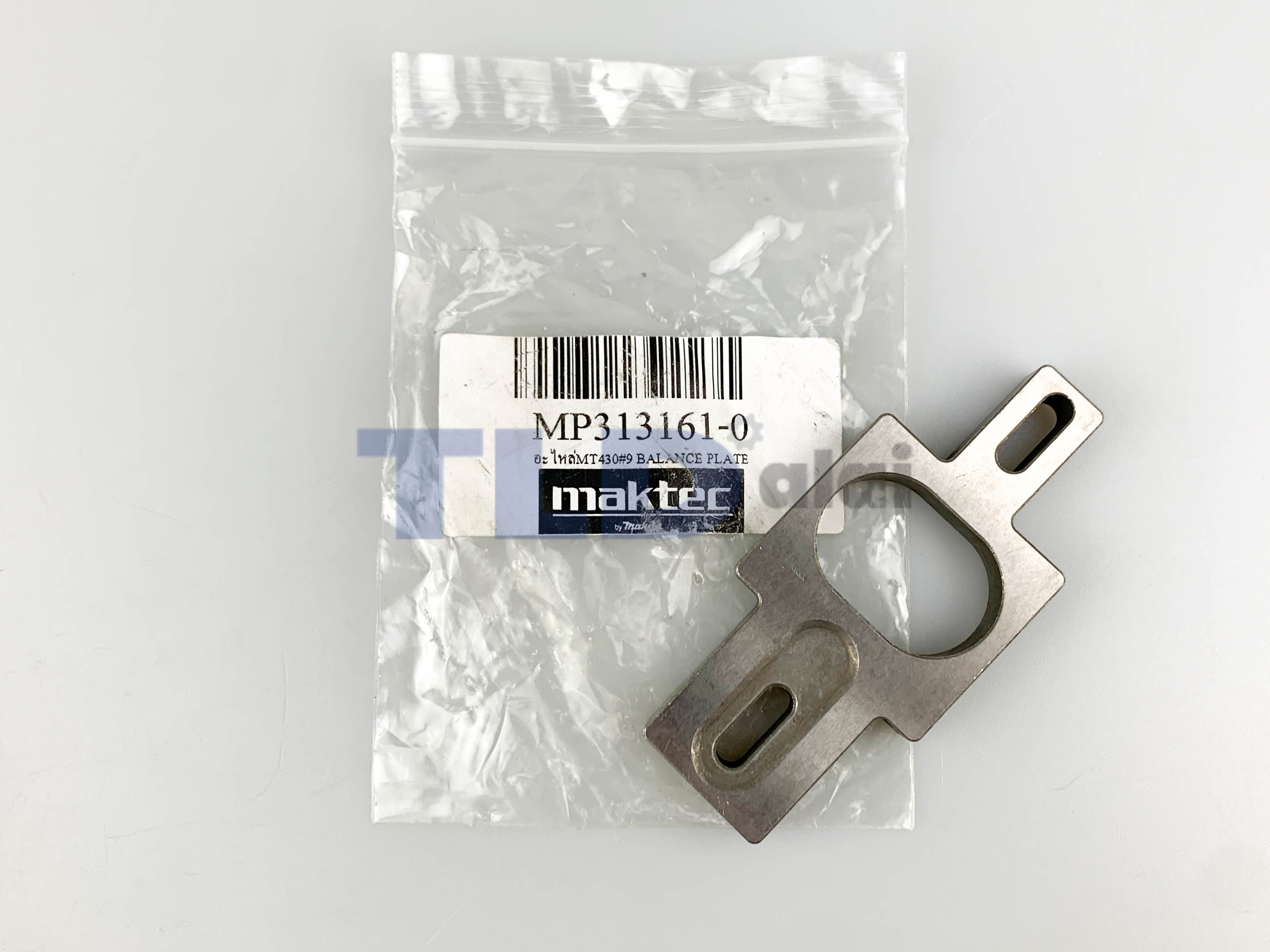 แผ่นถ่วงบาลานซ์ (แท้) เลื่อยจิ๊กซอว์ Makita มากีต้า รุ่น M4302, B #9 - Maktec มาคเทค รุ่น MT430 (313161-0) (อะไหล่แท้100%) BALANCE PLATE