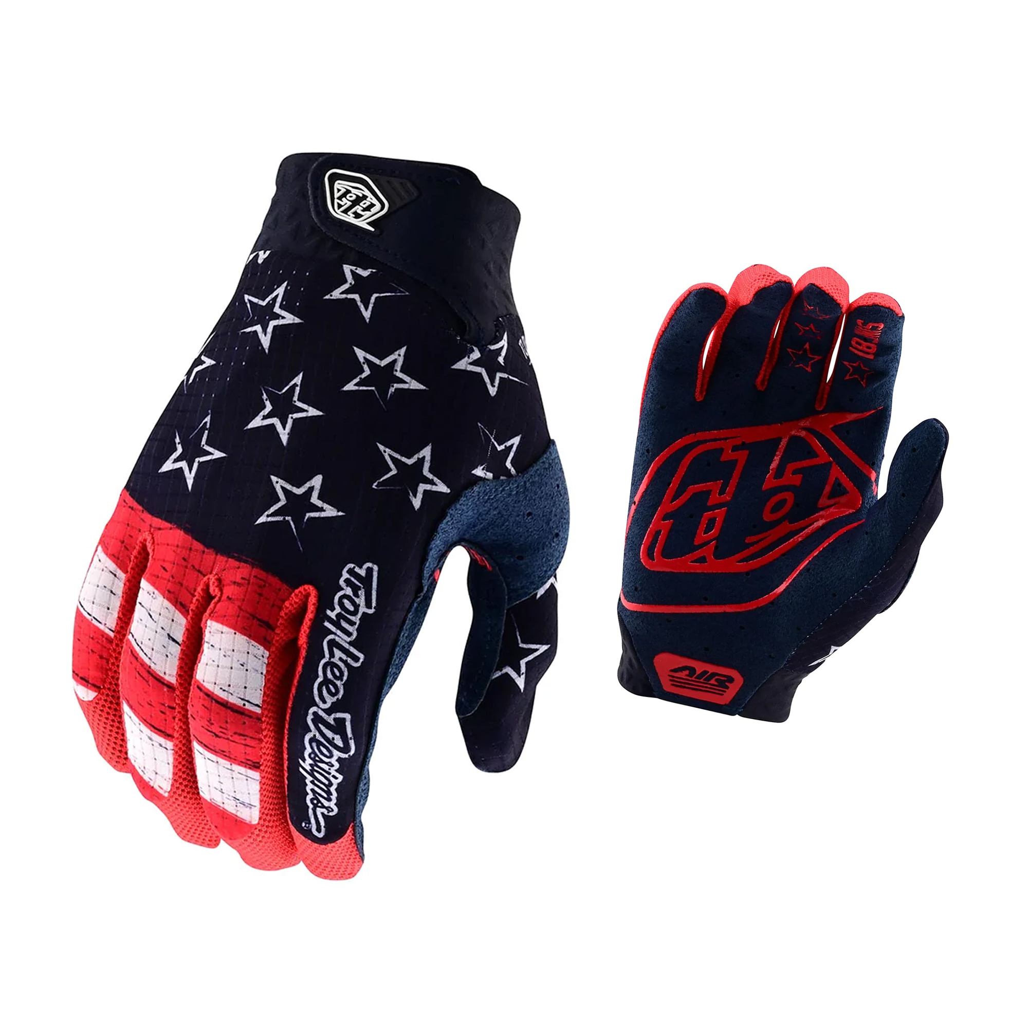 ถุงมือ Troy Lee Designs Air Glove - Citizen Black / Red