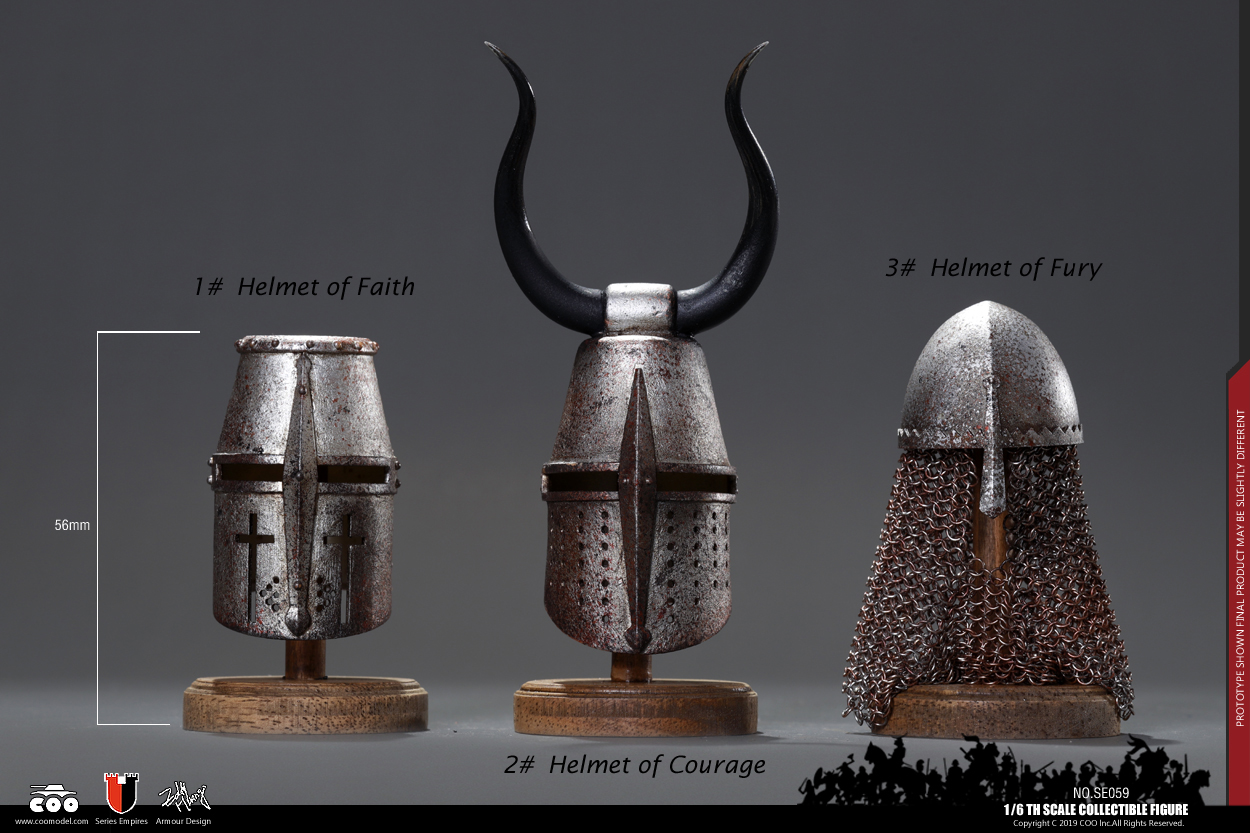 [สั่งจอง] COOMODEL SE059 1/6 SERIES OF EMPIRES (DIE-CAST ALLOY) -Jihad Helm