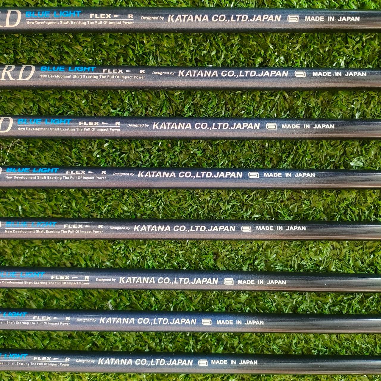 ชุดเหล็ก KATANA SWORD SL-550 มีเหล็ก 5-9 เเละ PW AW SW ก้าน SWORD BLUE LIGHT FLEX R เหล็กพรีเมี่ยมญี่ปุ่นที่ตีง่าย + ไกล ไม้กอล์ฟมือสอง ของแท้ BY NakaraLuxurious