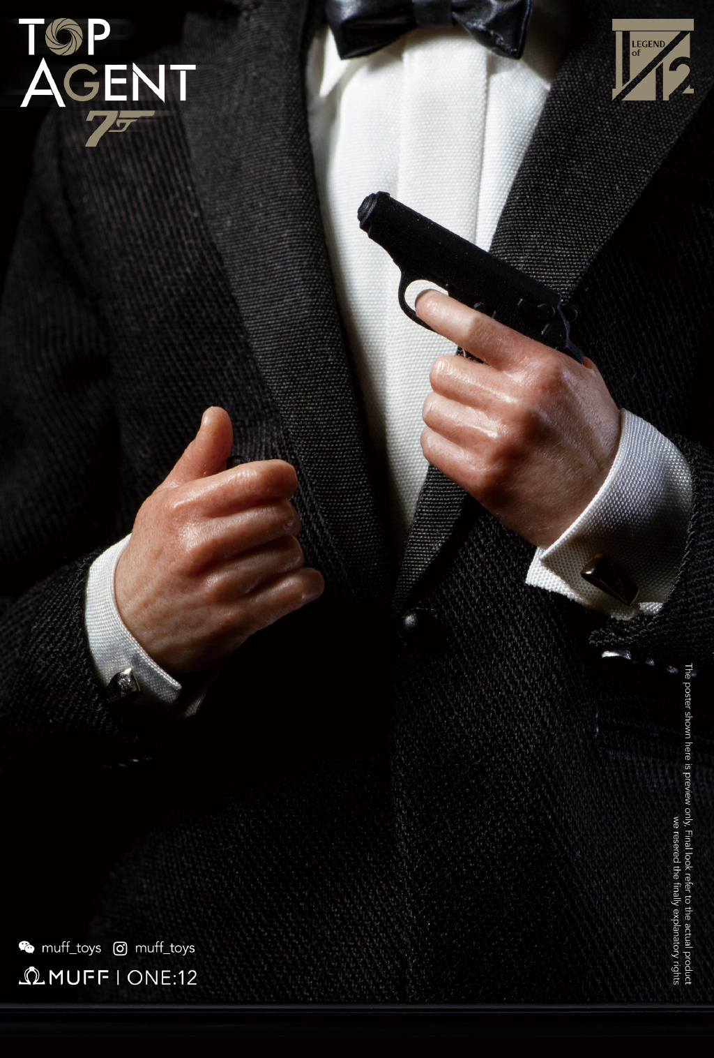 [สั่งจอง]MUFF TOYS 1/12 : TOP AGENT Uncle Dan