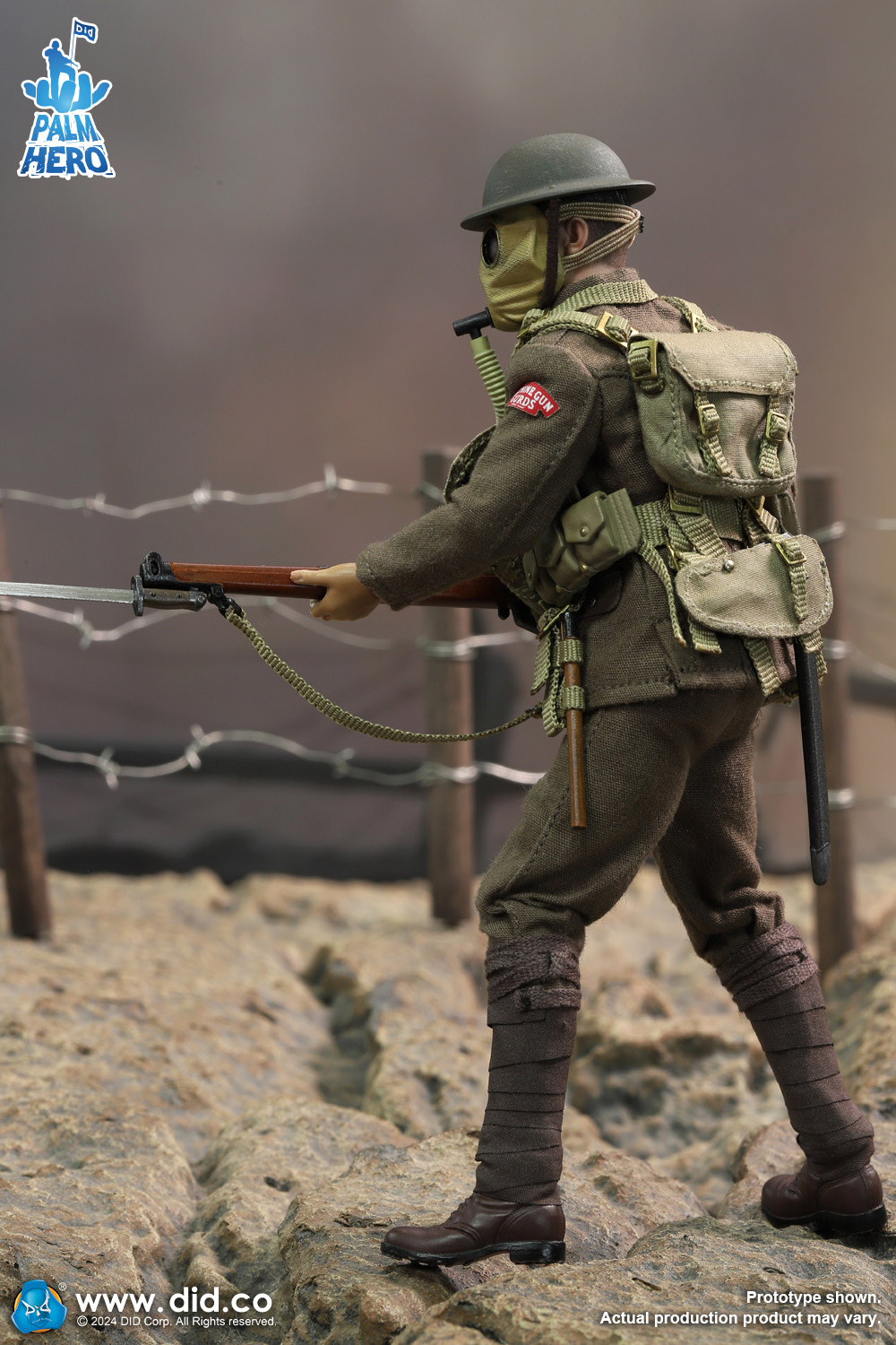[สั่งจอง]DID XB80028 1/12 : WWI British Infantry - Albert Brown