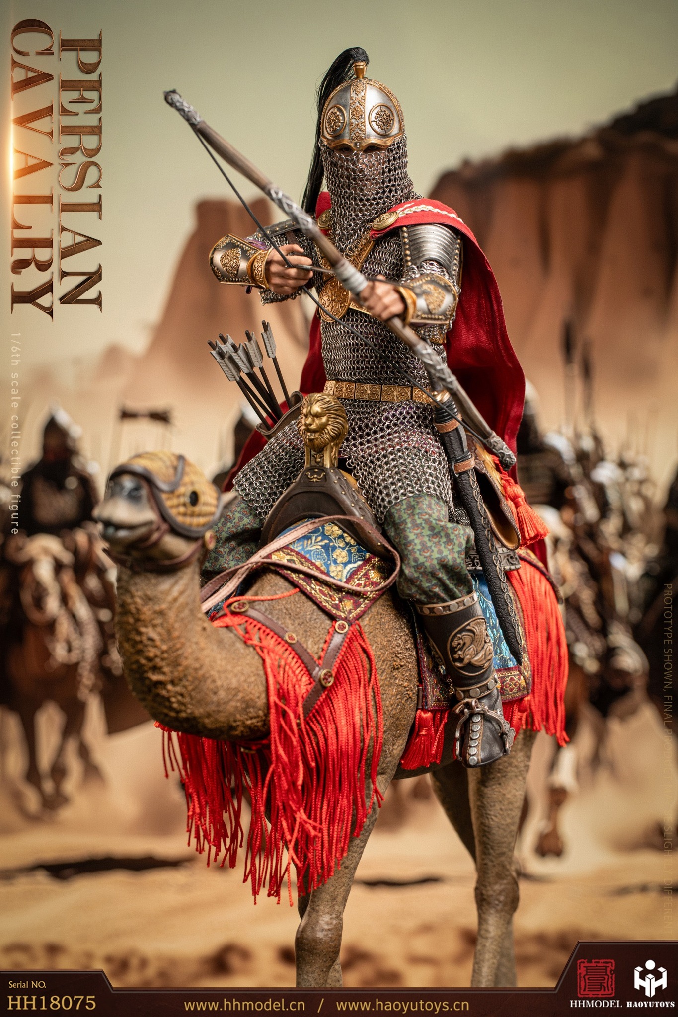 [สั่งจอง] HHMODEL & HAOYUTOYS 1/6 Imperial Legion - HH18075 : Persian heavy cavalry