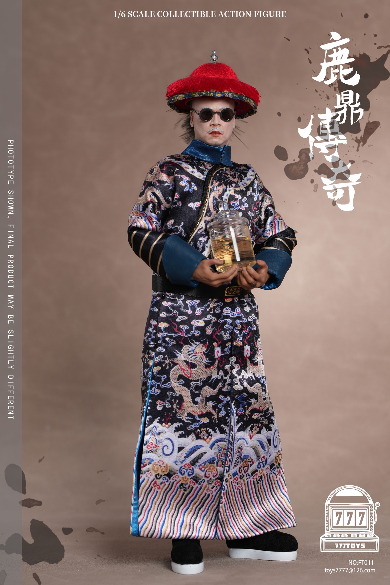 [สั่งจอง]777TOYS FT011 1/6 : Biography of Deer Tripod Hai Dafu