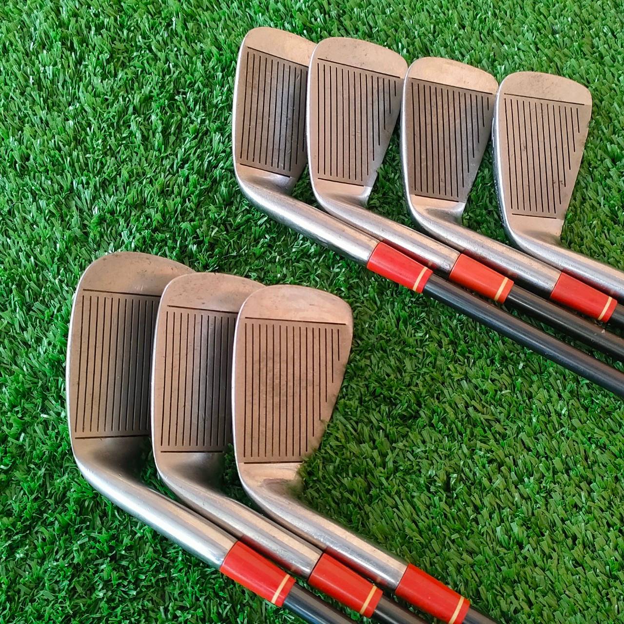 ** ไม้กอล์ฟสำหรับผู้หญิง ** ชุดเหล็ก MARUMAN BINDIA CUP SPSS มีเหล็ก 5-9 เเละ PW SW ก้าน COBALT CARBON FLEX L