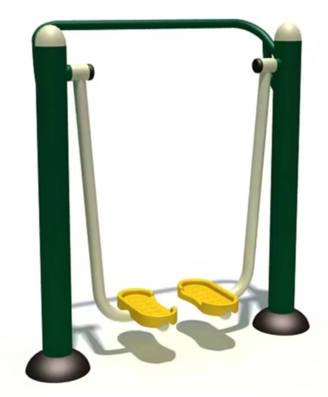 เครื่องออกกำลังกายกลางแจ้ง ชุดอุปกรณ์เดินอากาศเดี่ยว ก้าวเดิน ไร้การกระแทก เดี่ยว ลานกีฬา อเนกประสงค์ สนามกีฬา งานนำเข้าสำเร็จรูป พร้อมส่ง เป็นสีตามแบบเท่านั้น