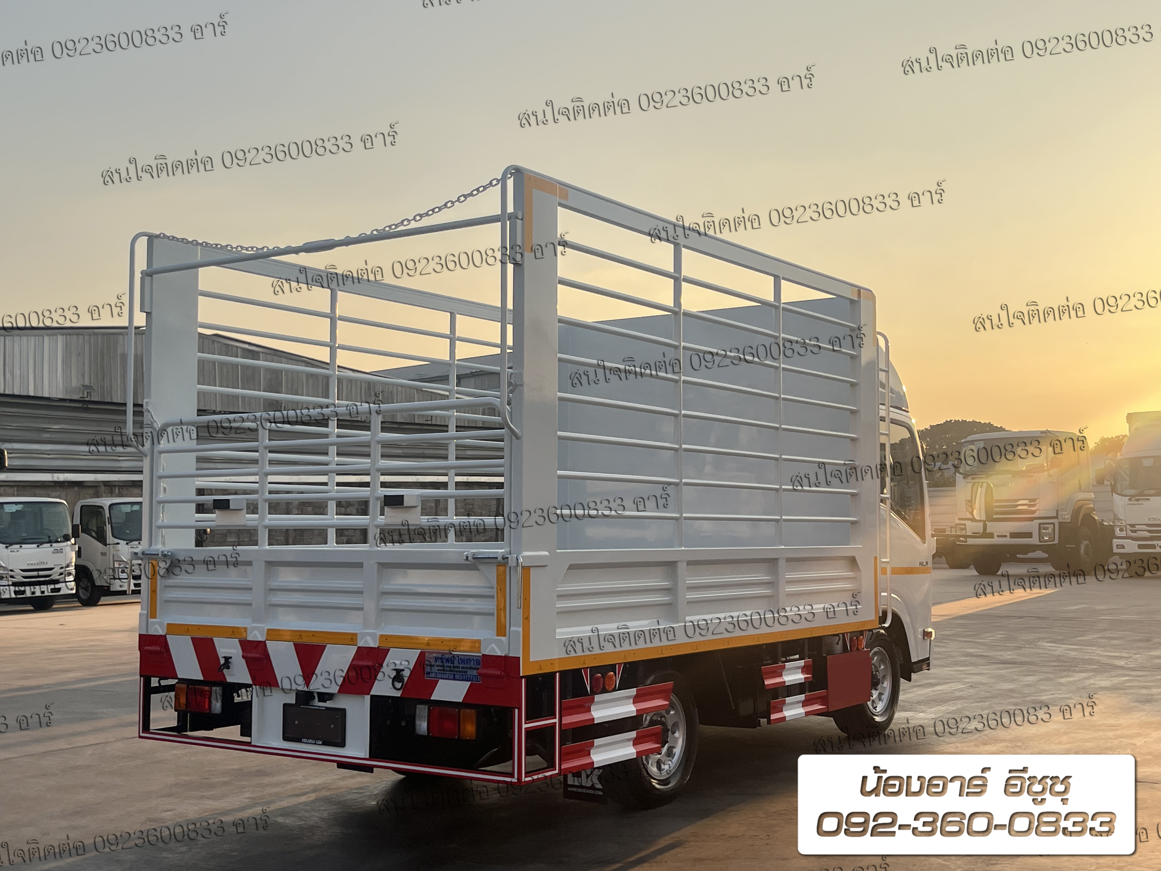 4 ล้อ ISUZU NLR Euro5 Max คอกกลม