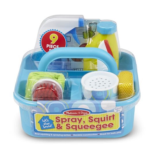 ชุดทำความสะอาดบ้าน Melissa & Doug Play House Series Spray Squirt รุ่น8602 ของเล่นเสริมพัฒนาการเด็ก