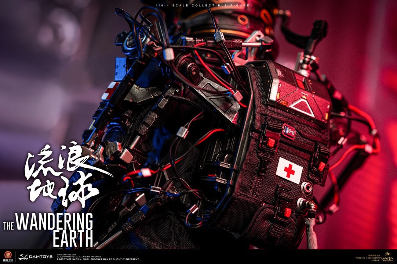 [สั่งจอง]DAMTOYS DMS036 1/6 : CN171-11 rescue unit Zhou Qian collectible figure specially features