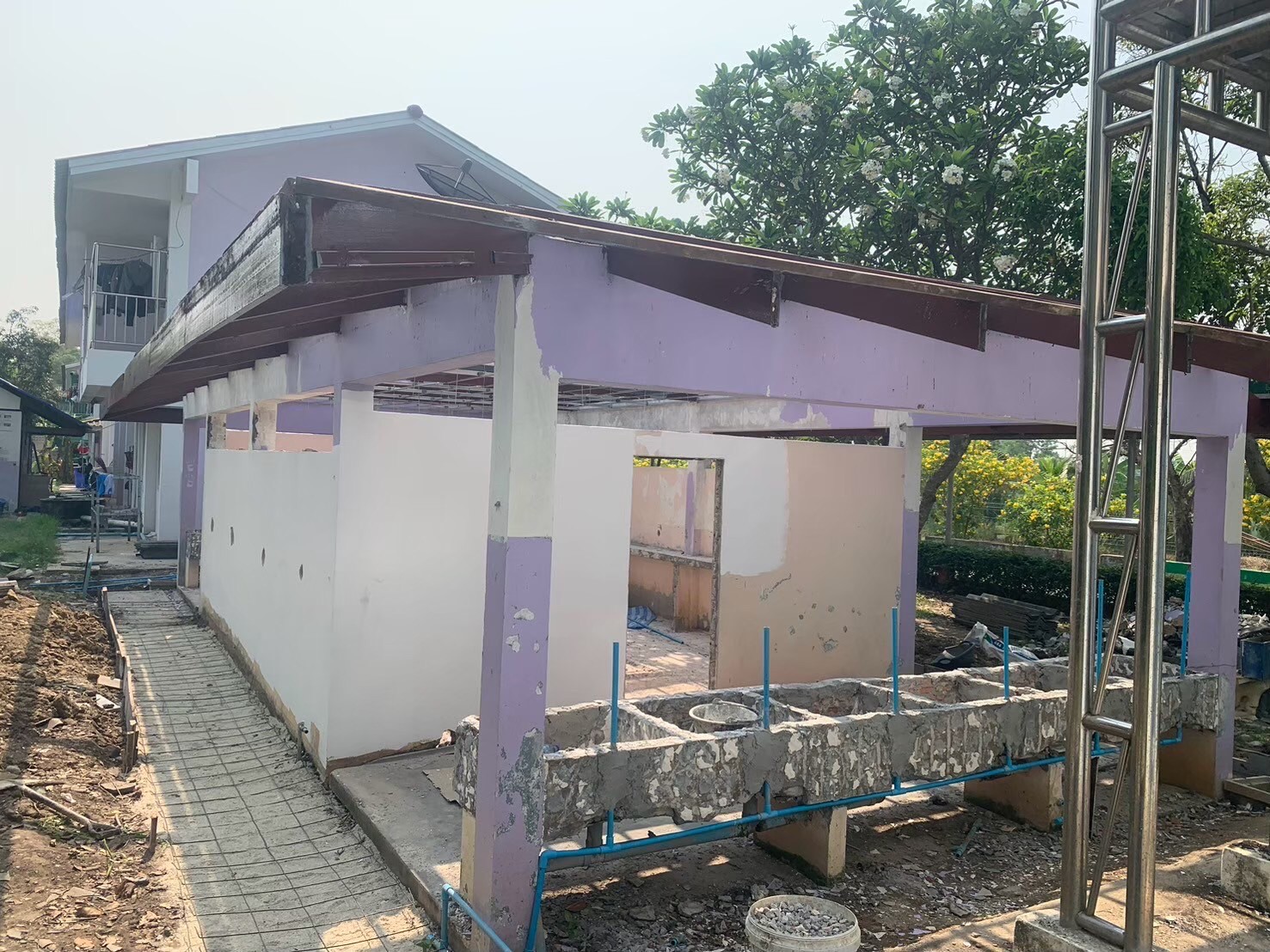 งานปรับปรุงห้องอาบน้ำ &ห้องส้วม รร.โสตศึกษา นครปฐม