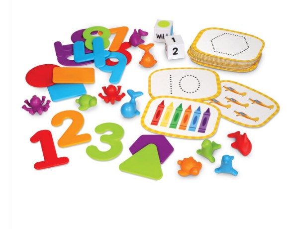 ชุดเตรียมความพร้อมการนับจำนวนสำหรับเด็ก ของเล่นเสริมพัฒนาการ, ของเล่นเด็กอนุบาล, สื่อการสอนเด็กอนุบาล , ของเล่นเด็ก พร้อมส่ง