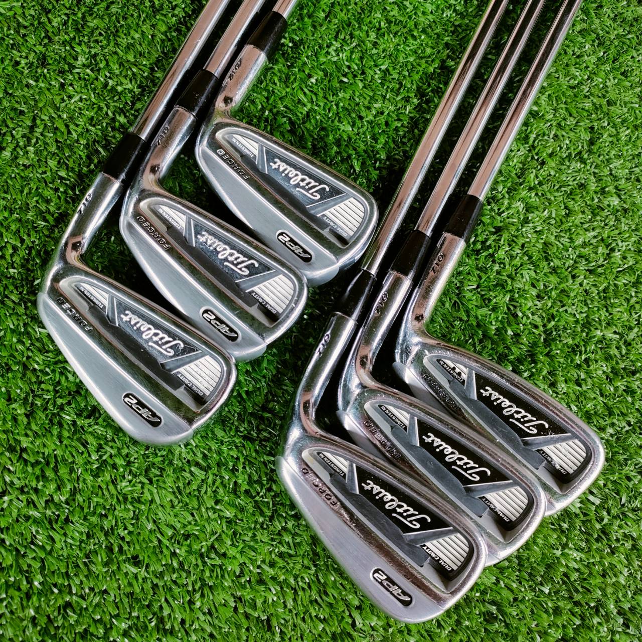 ชุดเหล็ก Titleist AP2 710 ก้าน NS PRO 950 FLEX S ก้านเหล็กเบา ตระกูล AP2 จะตีง่าย และตีไกล ได้ระยะ เนื้อเหล็ก FORGED พรีเมี่ยม ไม้กอล์ฟมือสอง ของแท้ BY NakaraLuxurious