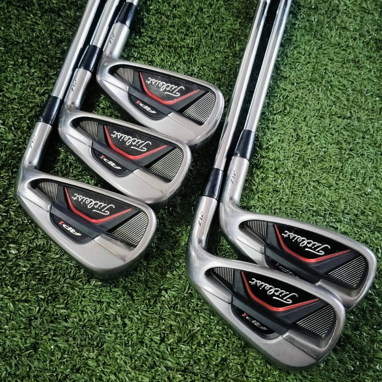 ** ขาดเหล็ก 8 ** IRON SET TITLEIST AP2 712 FORGED ก้าน NS PRO 950 FLEX R มีเหล็ก 5 6 7 9 PW (ลดพิเศษสุดๆ) ไม้กอล์ฟพรีเมี่ยมมือสอง ของแท้ By NakaraLuxurious