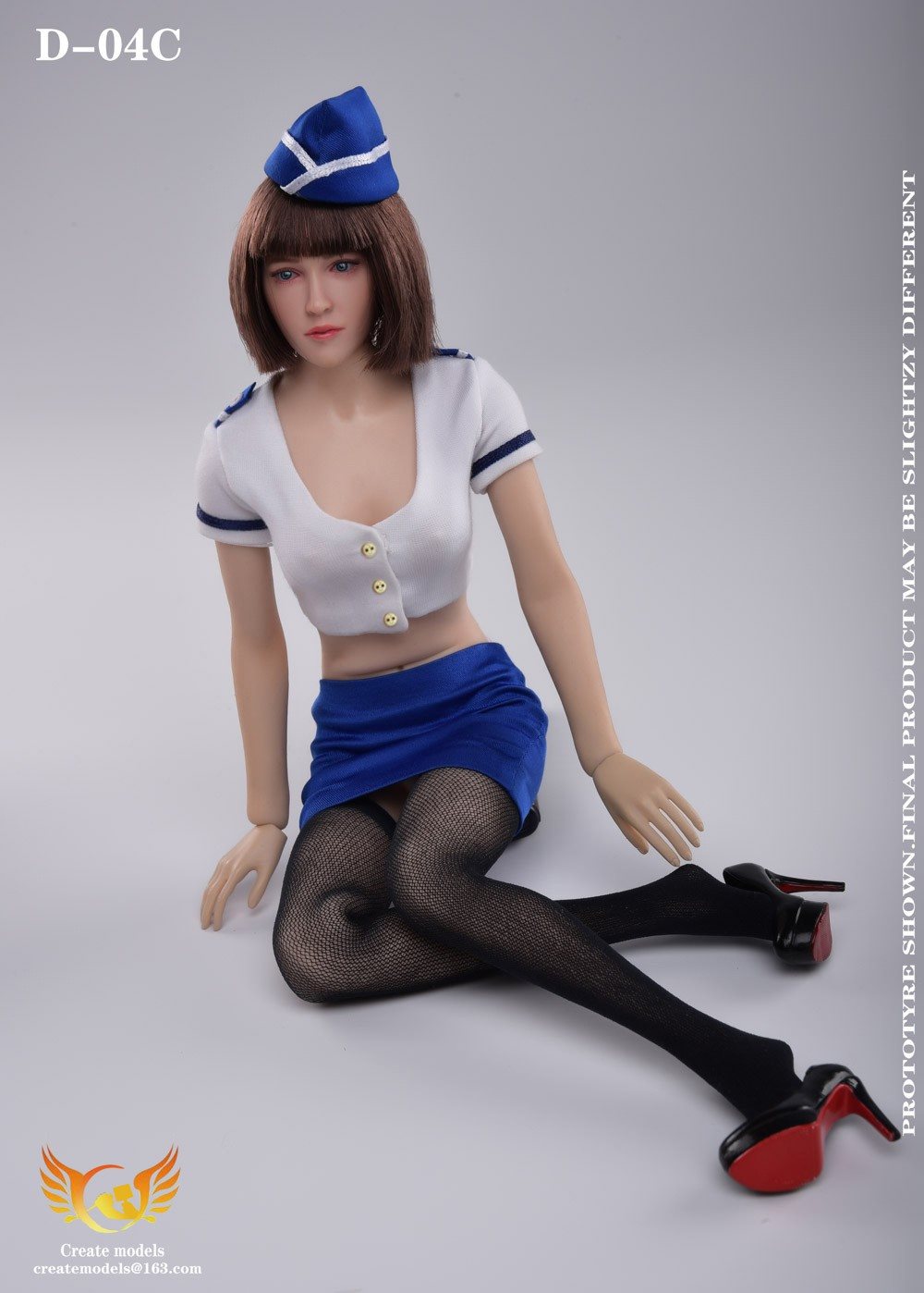 [สั่งจอง]Createmodels D-04A/B/C 1/6 : Sexy Costume suit