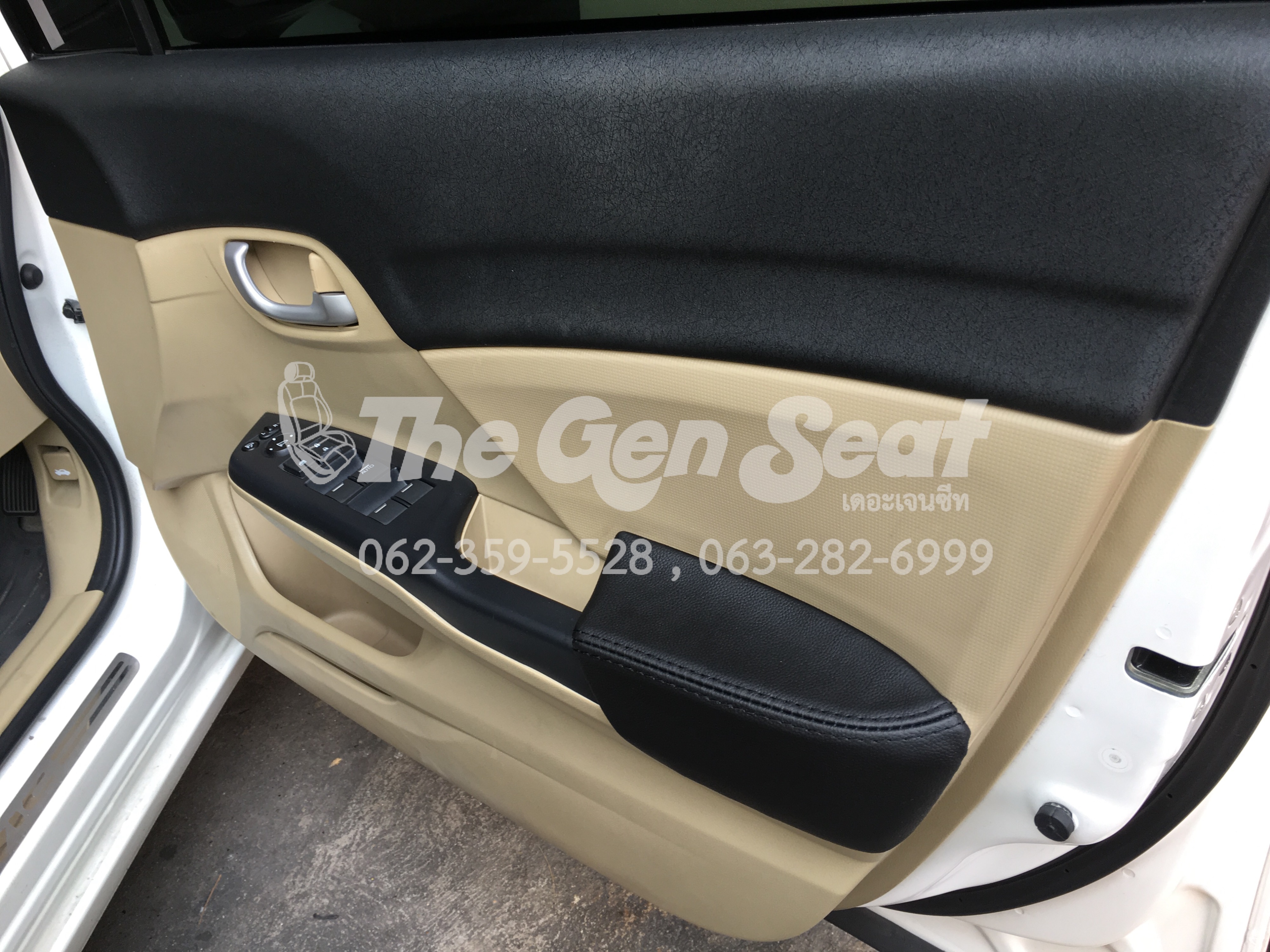 เบาะหนังฮอนด้าซีวิค FB โฉมปี2012-2015