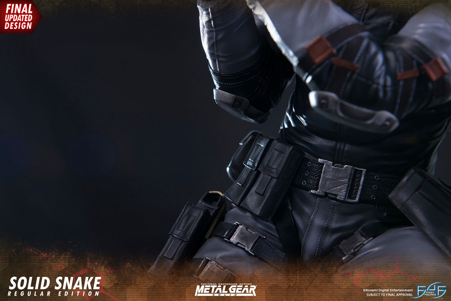 [สั่งจอง] First 4 Figures MGSSREG 17.5" : SOLID SNAKE (Regular Ver.)