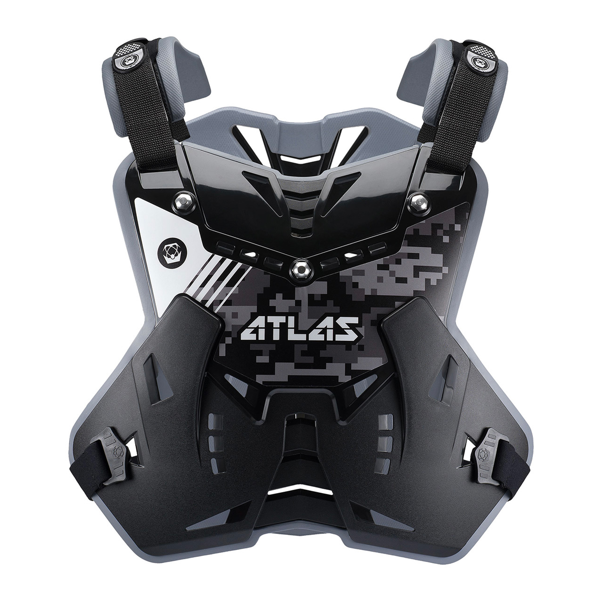 เสื้อเกาะ Atlas Defender Digital Arctic Chest Protector สีดำ