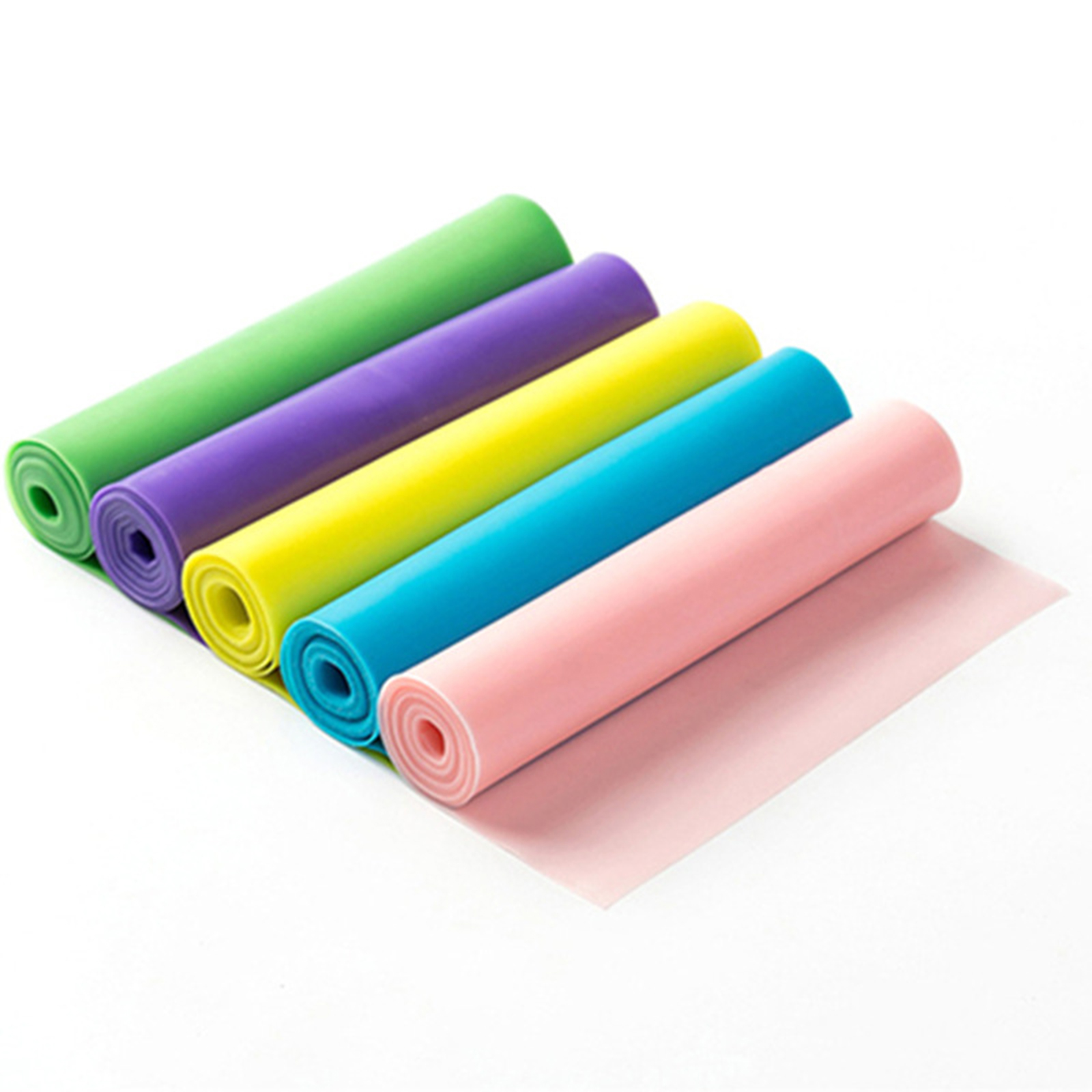 ยางยืดกล้ามเนื้อ ยางคุณภาพดี มีให้เลือก 5สี เหมาะสำหรับยืดกล้ามเนื้อ ออกกำลังเบาๆ