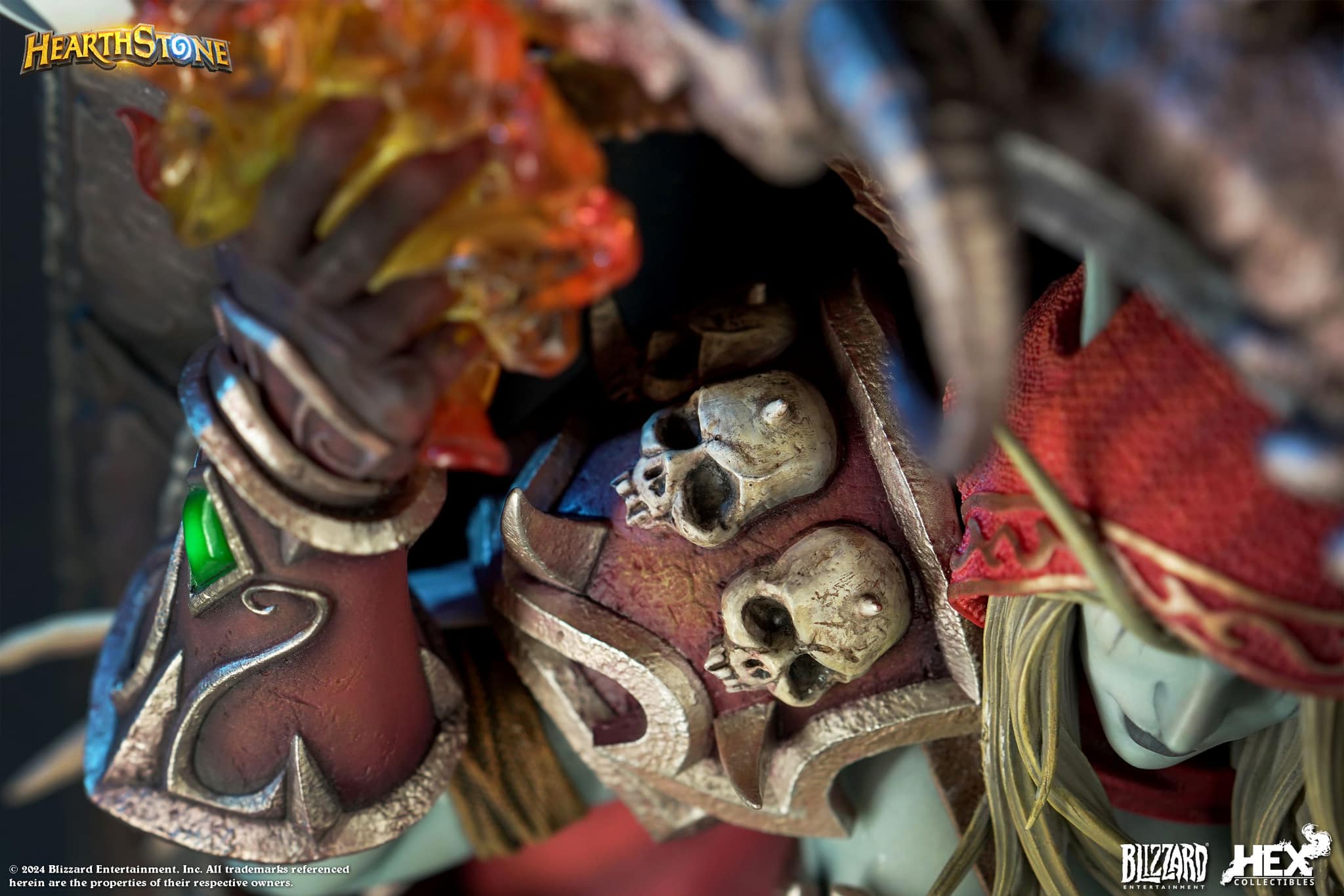 [สั่งจอง] HEX Collectibles : Blizzard Hearthstone 10th Aniversary Sylvanas Windrunner 3D Art Frame