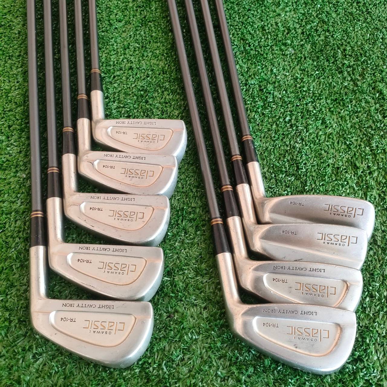 ชุดเหล็ก CLASSIC OSAWA TR-104 มีเหล็ก3-9 เเละ PW AW ก้าน FHM300FW