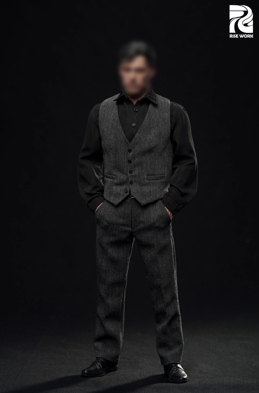 [สั่งจอง]Rise Work RW05 1/6 : BAT MAN Gray Vest Costume Hangtag Set