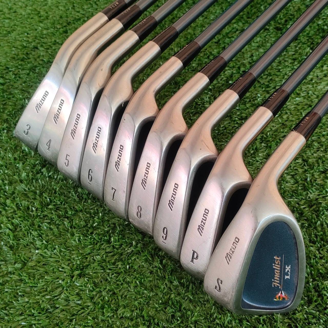 ชุดเหล็ก MIZUNO FINALIST LX มีเหล็ก 3-9 เเละ PW SW ก้าน FINALIST.LX FLEX R ใบ CAVITY ใหญ่ ตีง่าย ตีสบายๆ