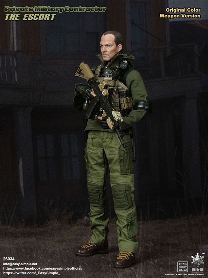 [สั่งจอง]Easy&Simple 26034B 1/6 Scale PMC The Escort (Original/Camo weapon color Ver.)