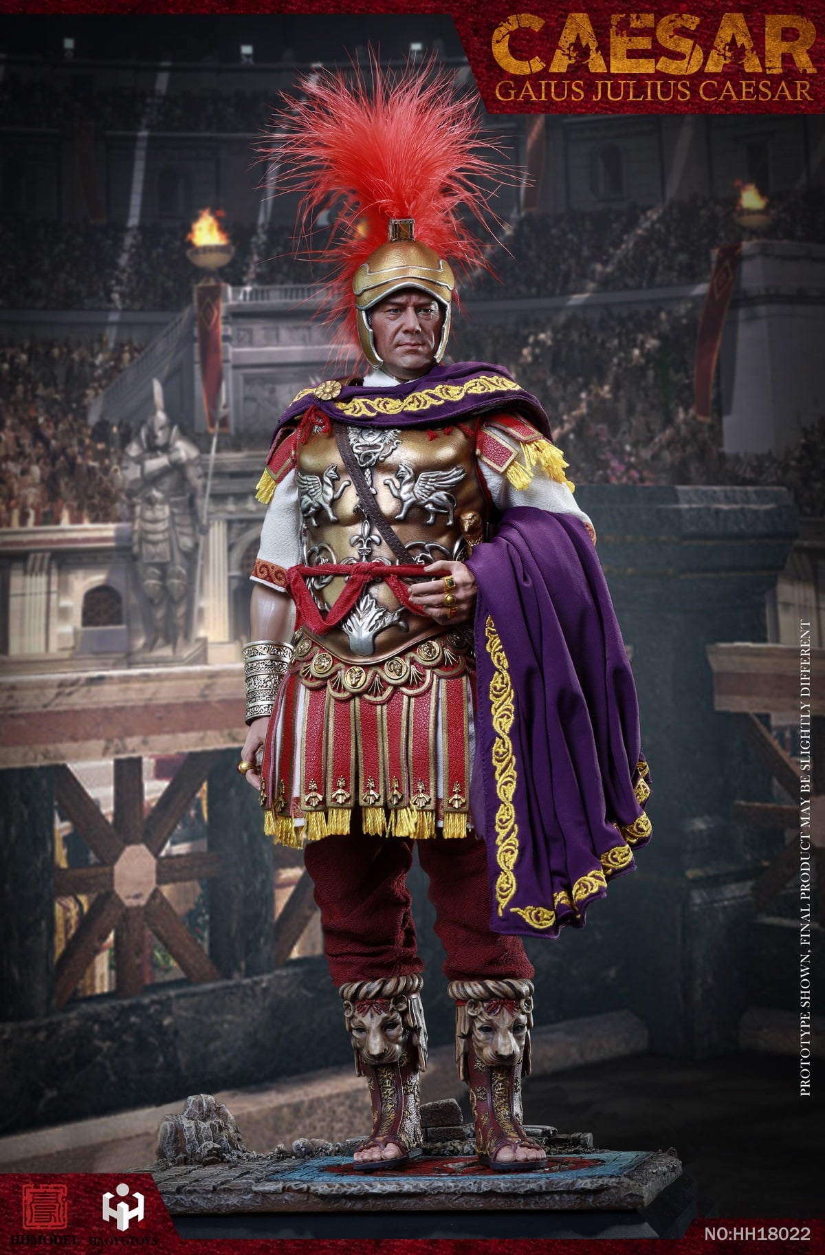 [สั่งจอง]HHMODEL x HAOYUTOYS 1/6 : Imperial Army- Julius Caesar
