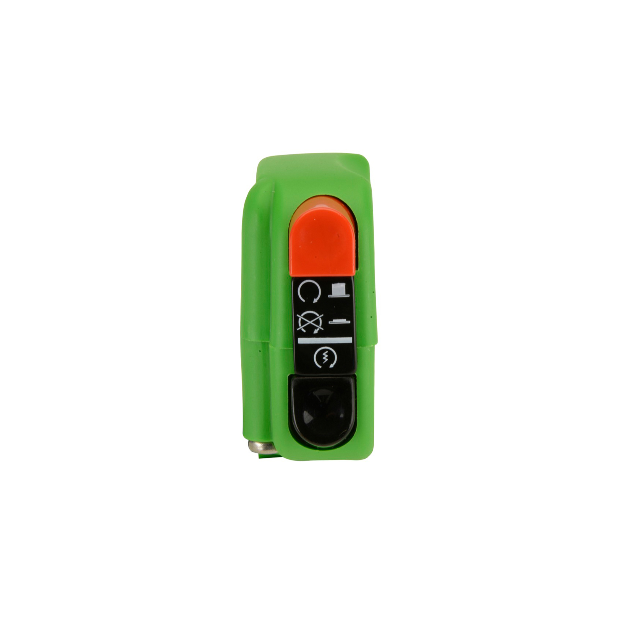 ประกับสวิตซ์ Domino 9A Right Side Series Electric Switches - สีเขียว