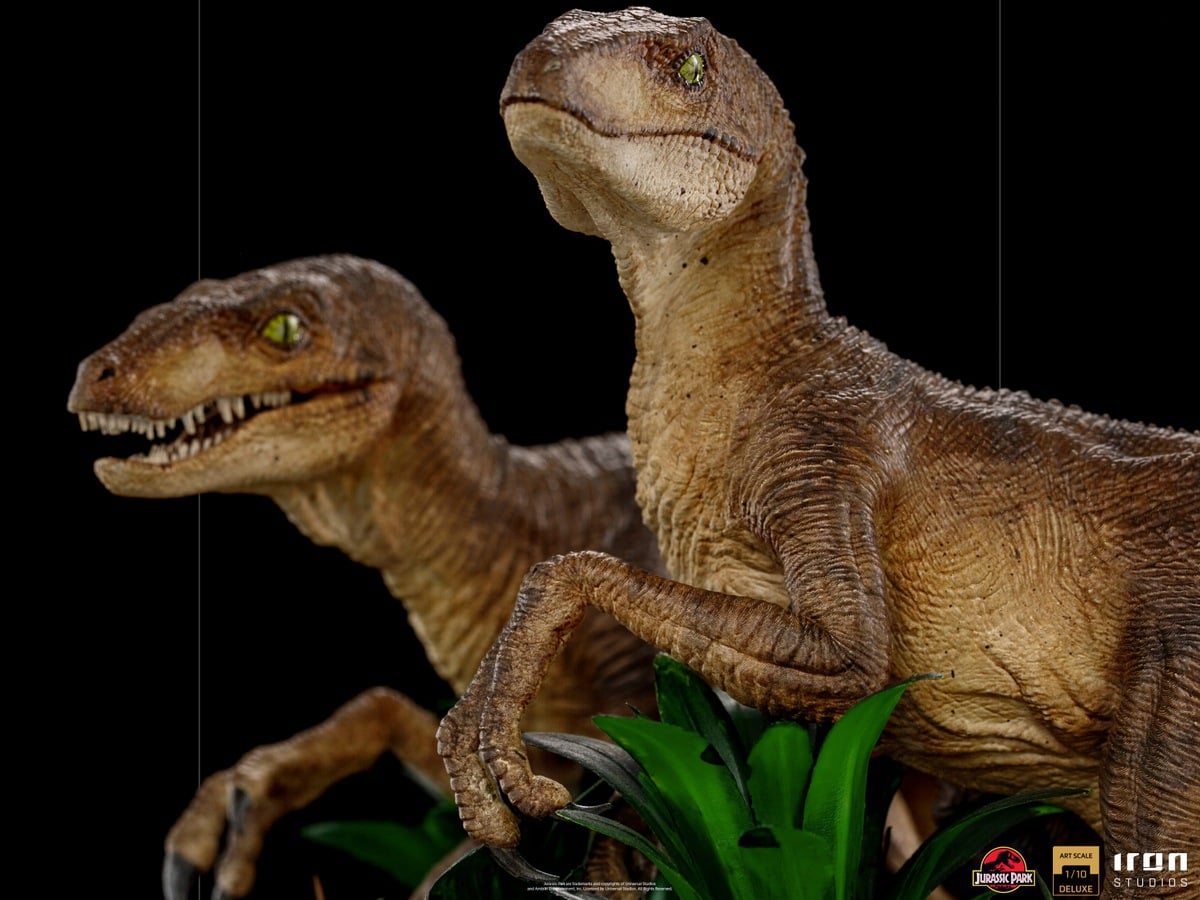 [สั่งจอง]Iron Studio 1/10 : Jurassic Park - Just The Two Raptors