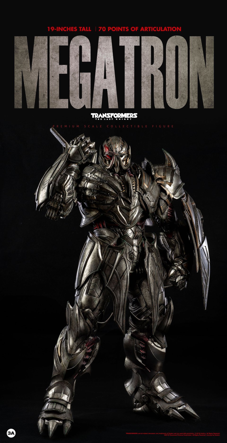[สั่งจอง]THREEZERO : Transformers The Last Knight - DX Megatron [Re Preorder]