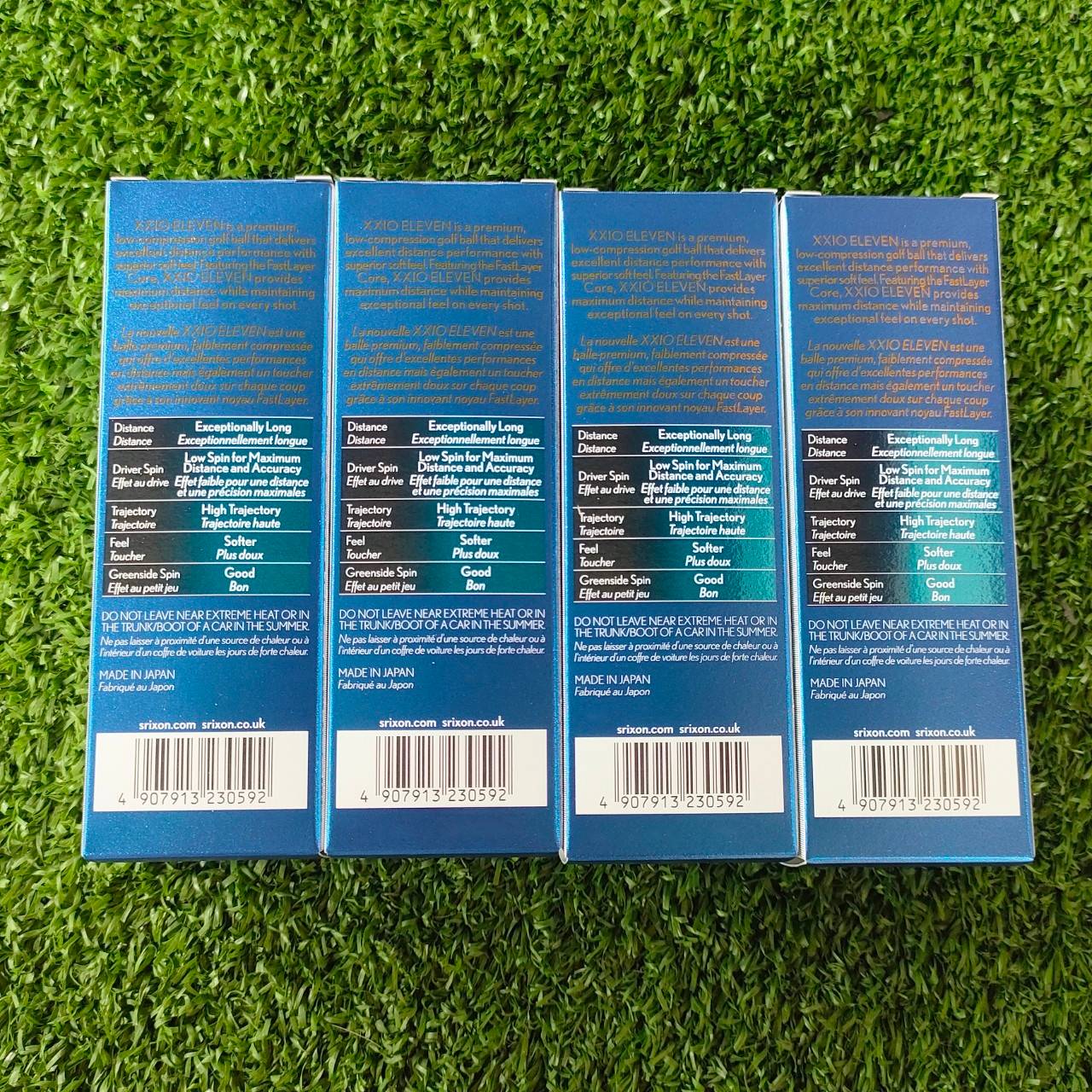 ลูกกอล์ฟ XXIO ELEVEN GOLF BALLS ของใหม่ เปลือกลูกกอล์ฟมีความยืดหยุ่นสูง ไม่ต้องตีแรง แกน Fastlayer นุ่มพิเศษ 338 Speed Dimples ไม้กอล์ฟพรีเมี่ยมมือสอง ของแท้ By NakaraLuxurious