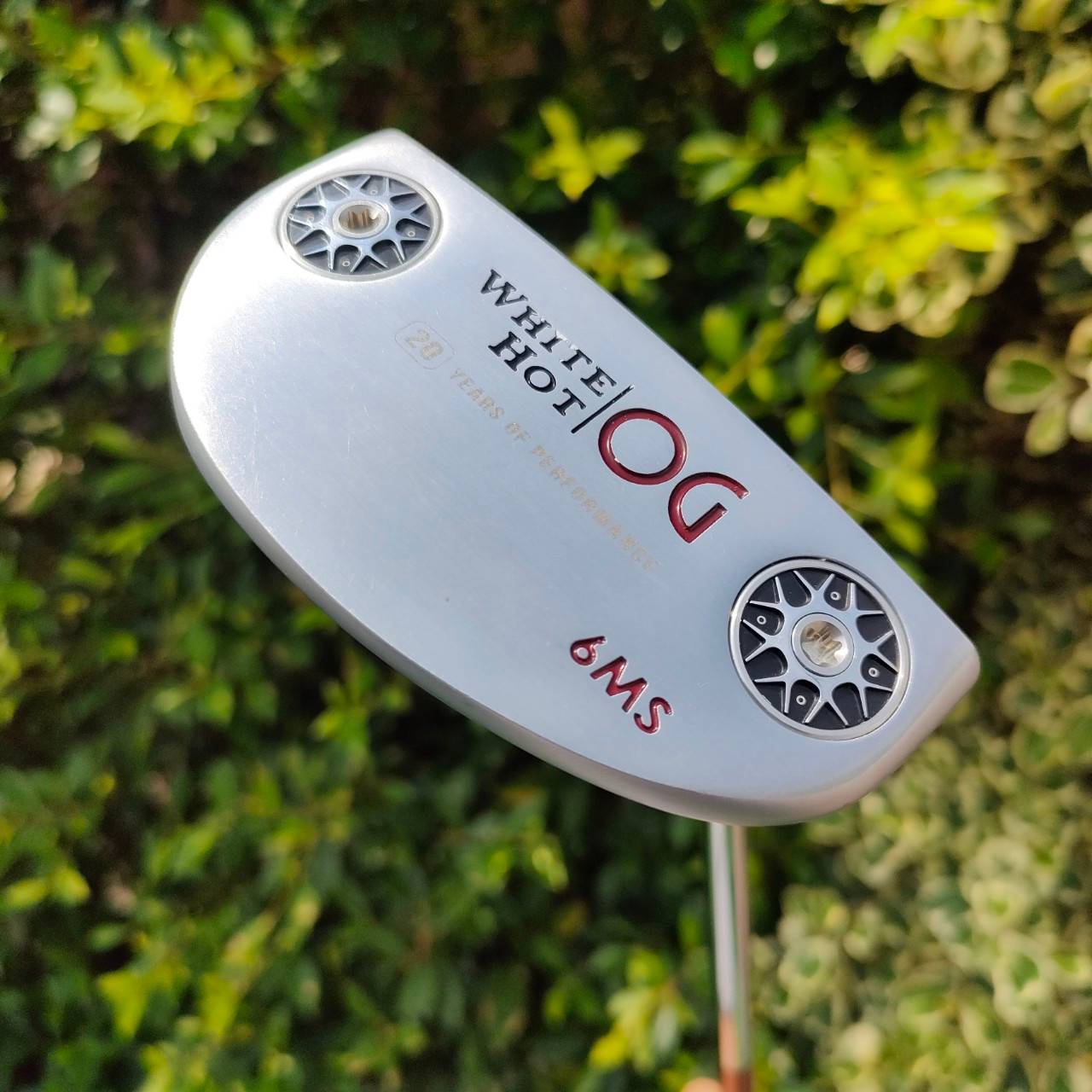 PUTTER ODYSSEY WHITE HOT OG 6MS ความยาว 34 นิ้ว สวยมาก ของดีสุดๆๆๆ ก้าน STROKELAB ก้านกราไฟต์ครึ่งเหล็ก ** กริฟ เเบบใหญ่ ** พร้อม COVER เดิมๆ