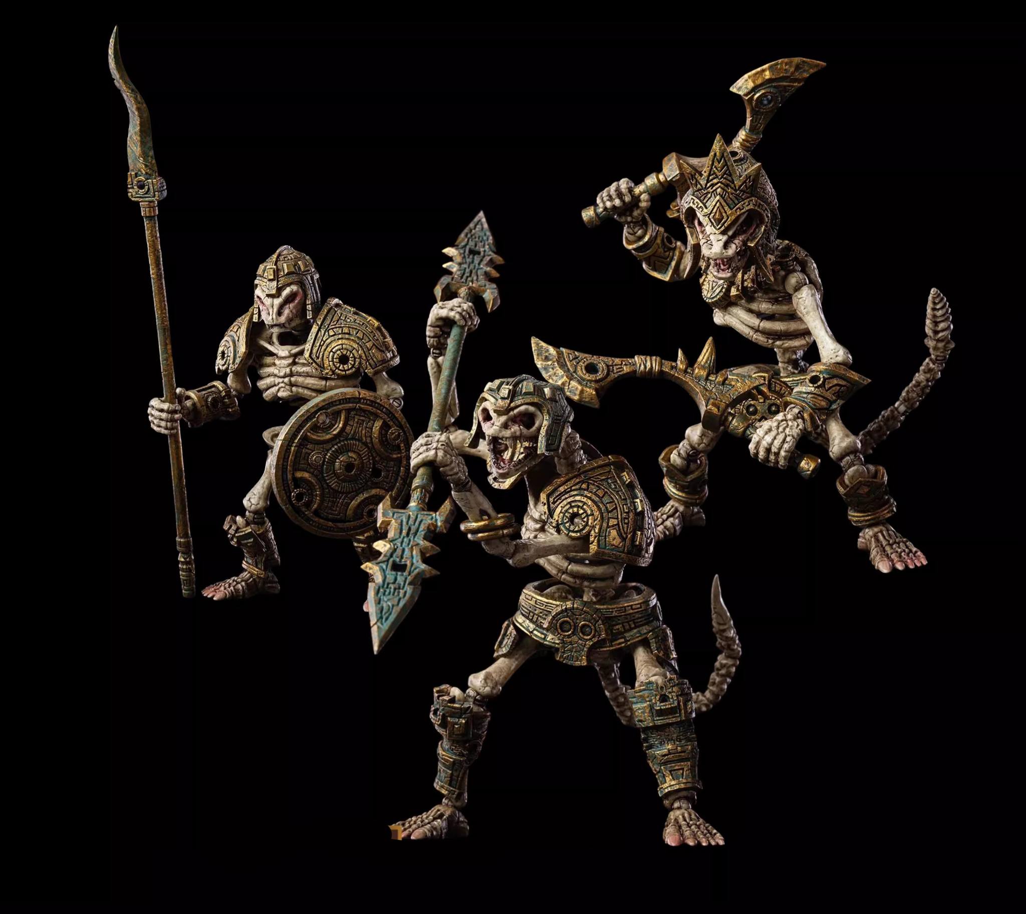[สั่งจอง]Yoto toys 1/12 : Skeleton Serpent man