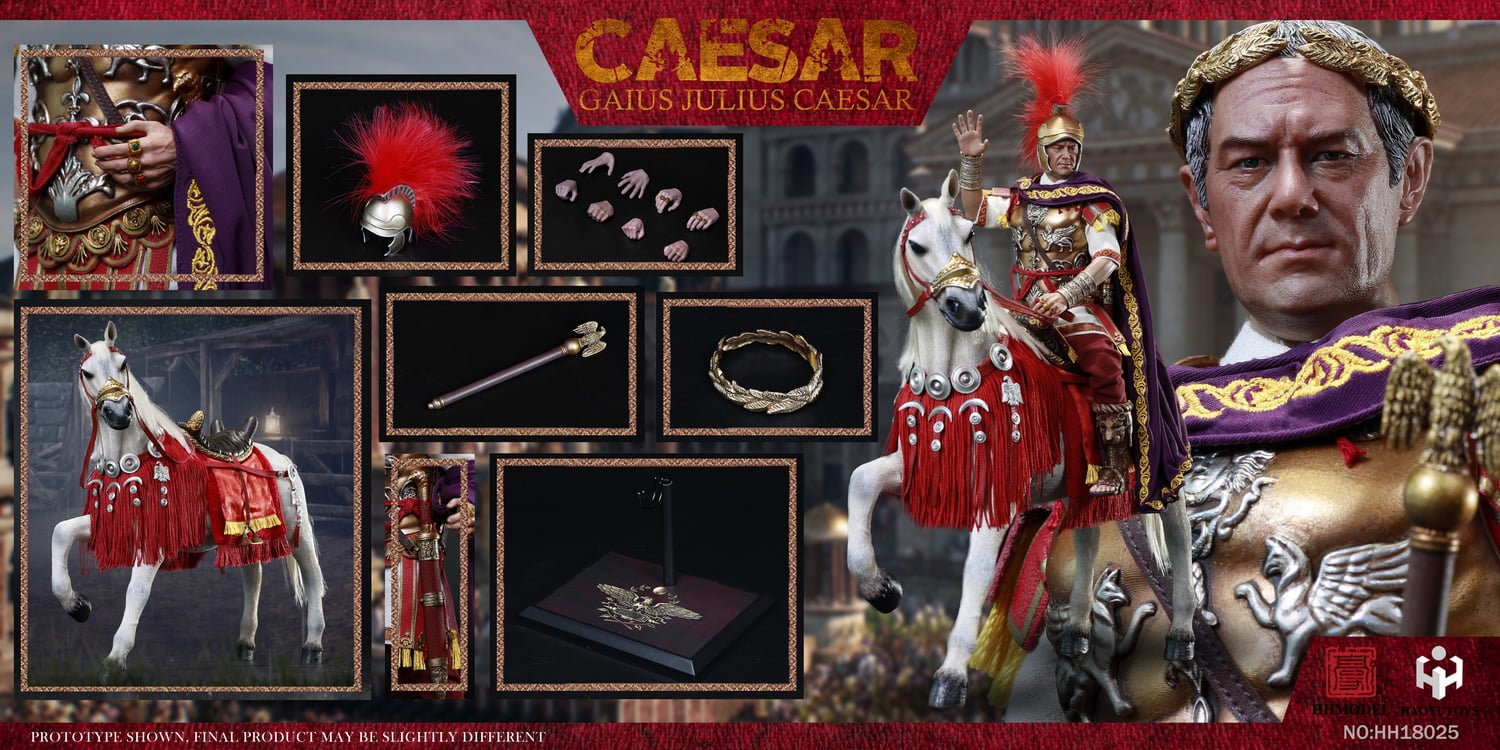 [สั่งจอง]HHMODEL x HAOYUTOYS 1/6 : Imperial Army- Julius Caesar