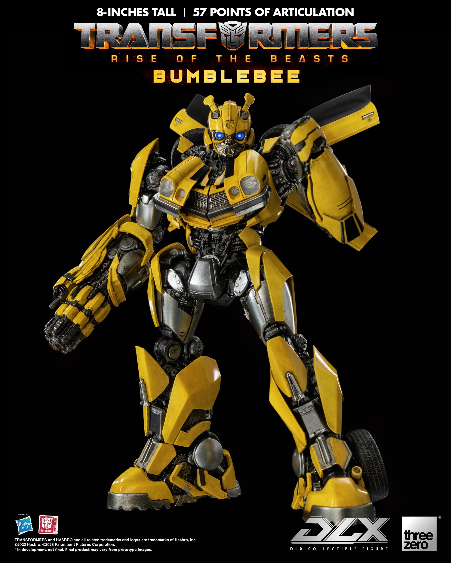 [สั่งจอง]threeZero 3Z05630W0 TRANSFORMERS : Rise of the BEAST DLX - Bumblebee