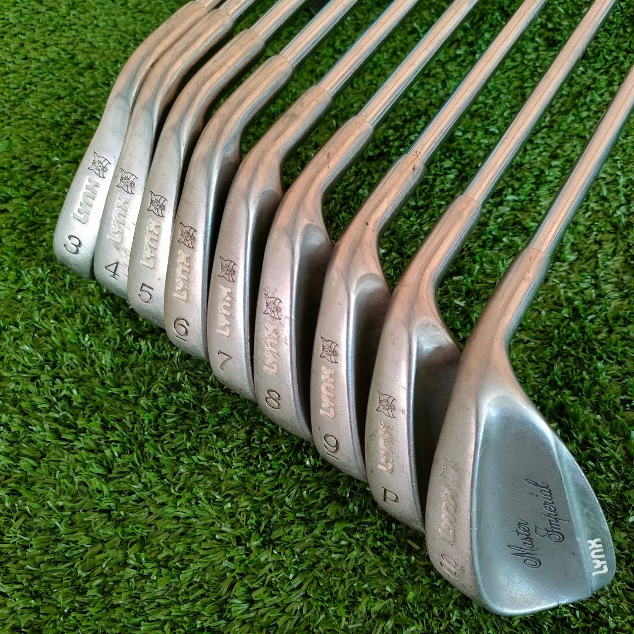 ชุดเหล็ก LYNX MASRTER มีเหล็ก 3-9 เเละ PW SW ก้าน LYNK FLEX R