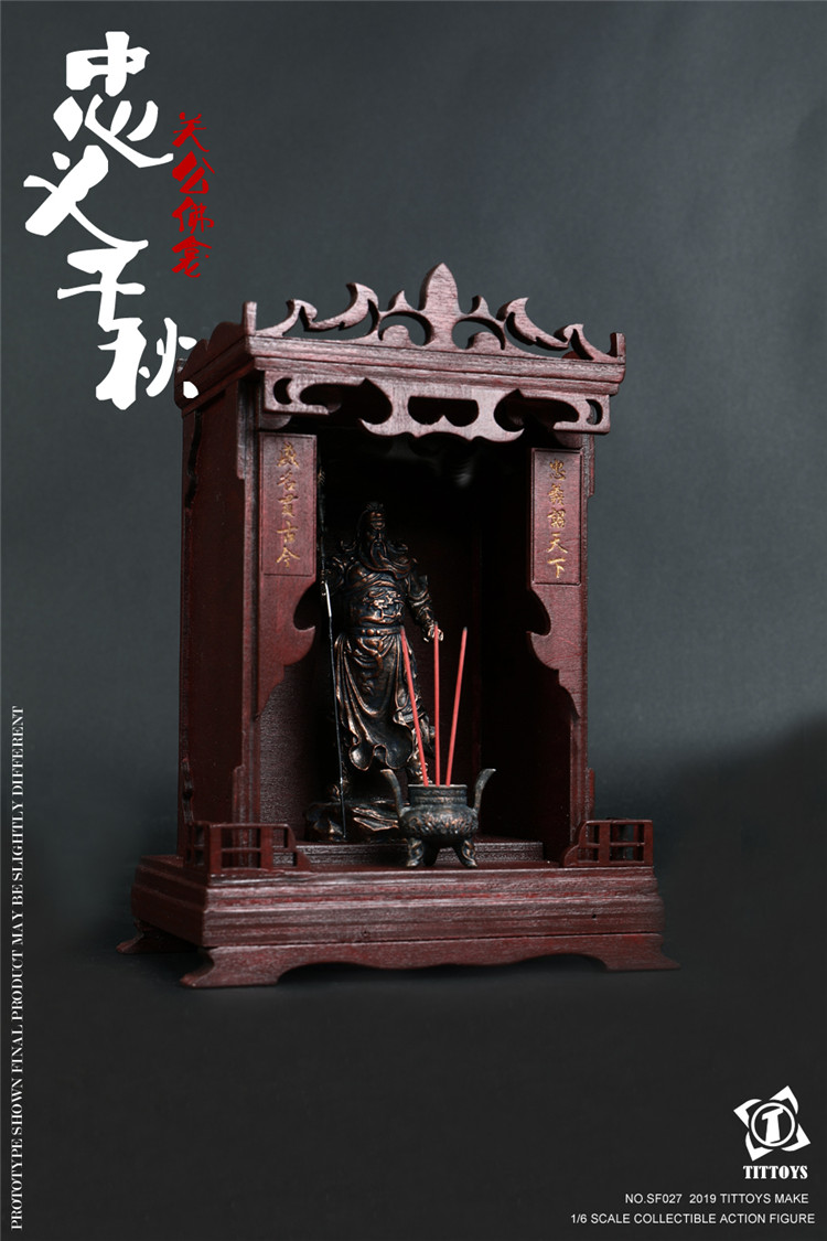 [สั่งจอง] TITTOYS 1/6 SF027/SF028 Guan Gong Buddhist Temple Standard/Deluxe Ver.