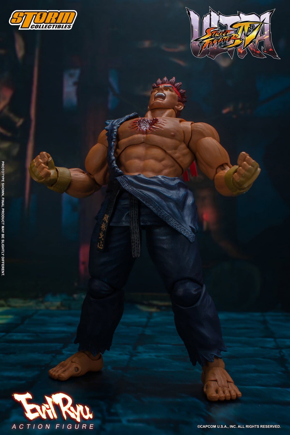 [สั่งจอง]Storm Toys CPSF21 :Street Fighter IV - EVIL RYU
