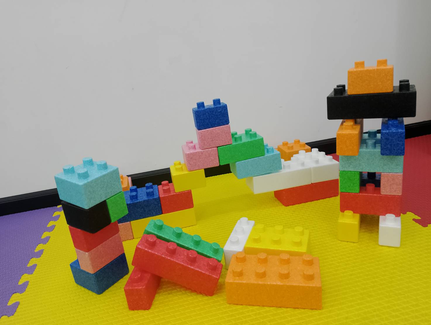 บล็อกเลโก้โฟม EPP บล็อกโฟมยักษ์ (1 ชุด 42 ชิ้น) ตัวต่อใหญ่ พร้อมส่ง