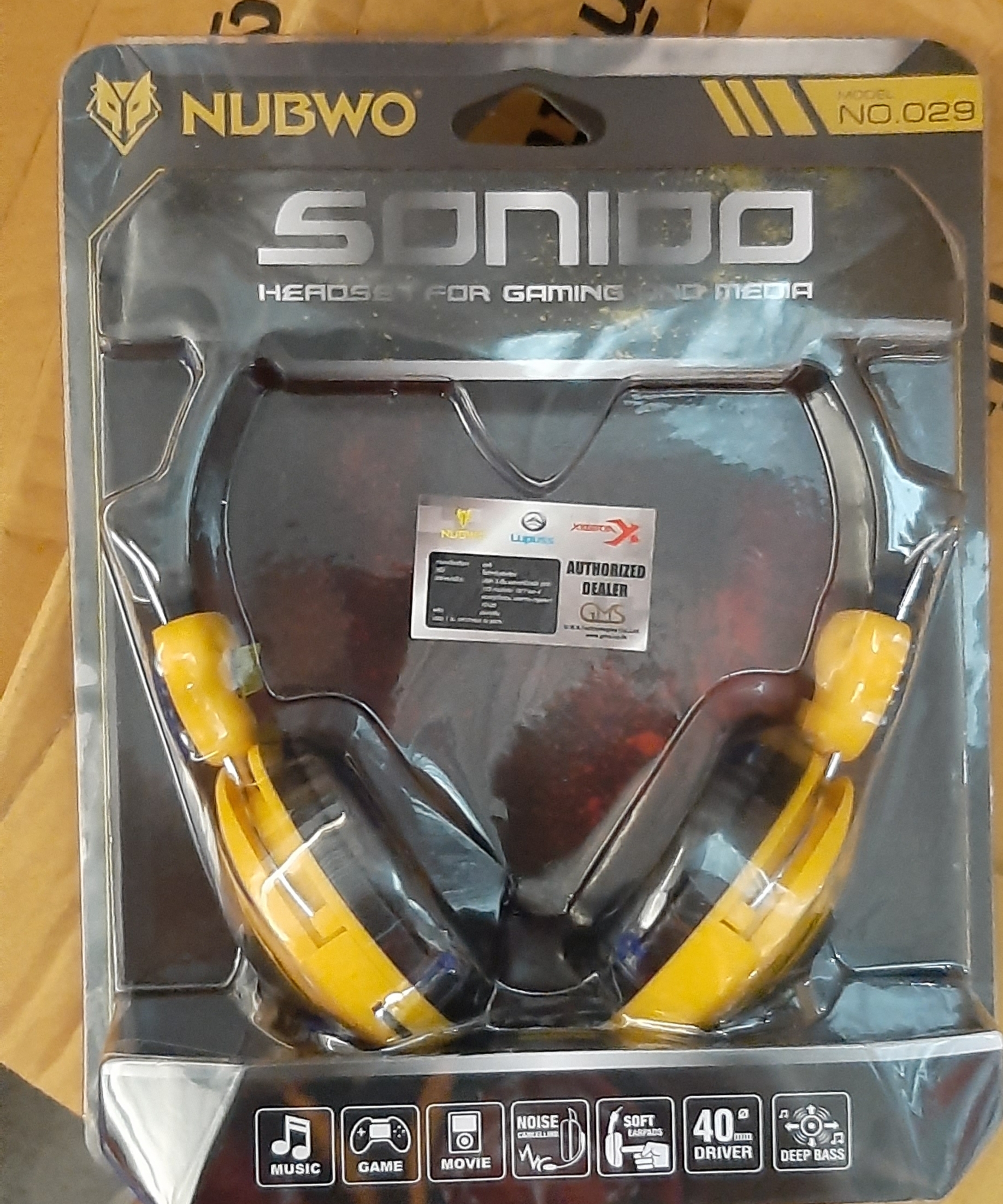 Headset NUBWO (029) หูฟัง มือหนึ่ง สภาพดี ประกันร้าน 1 เดือน