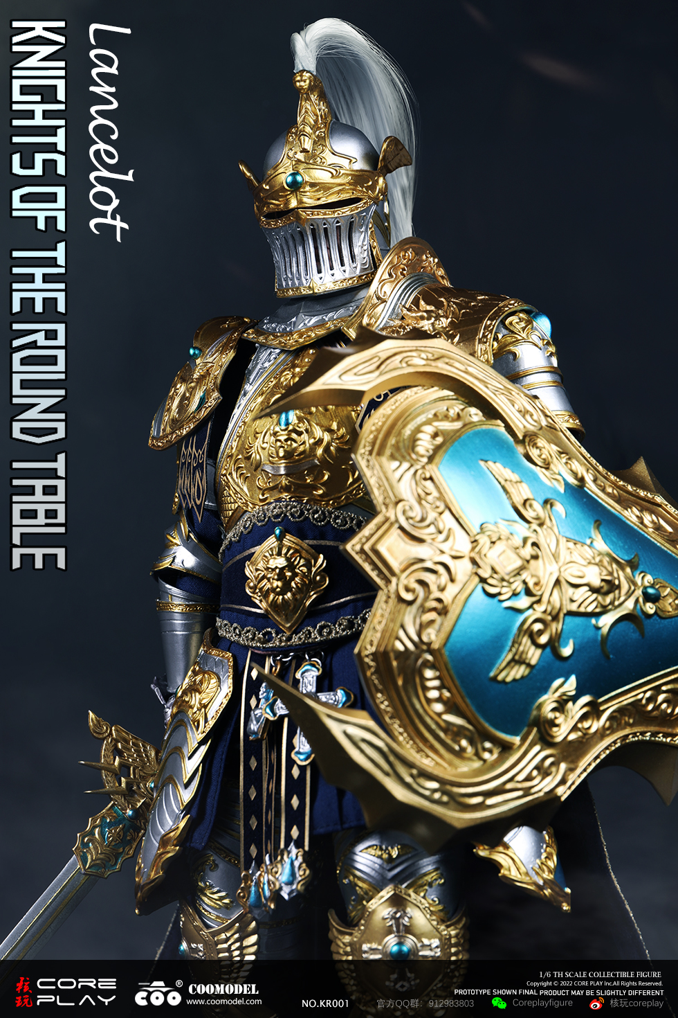 [สั่งจอง]Coreplay KR001 1/6 : Fantasy Land Series: Twelve Knights of the Round Table - Lancelot