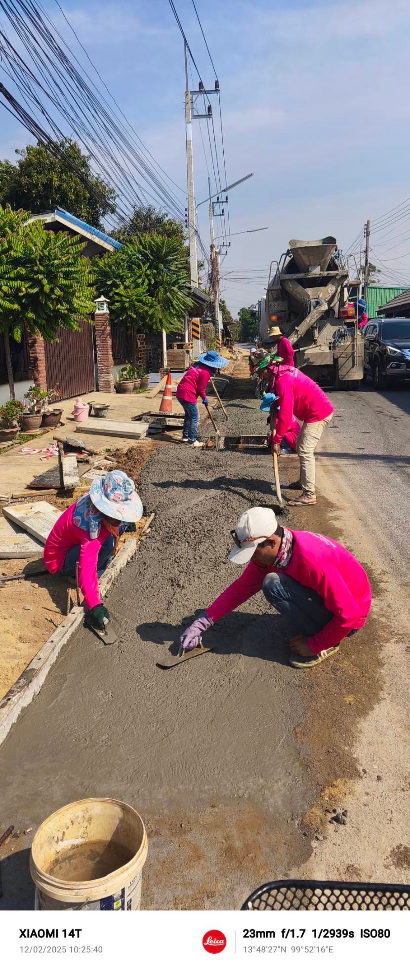 งานวางระบบท่อระบายน้ำ เทศบาลตำบลเบิกไพร อ.บ้านโป่ง