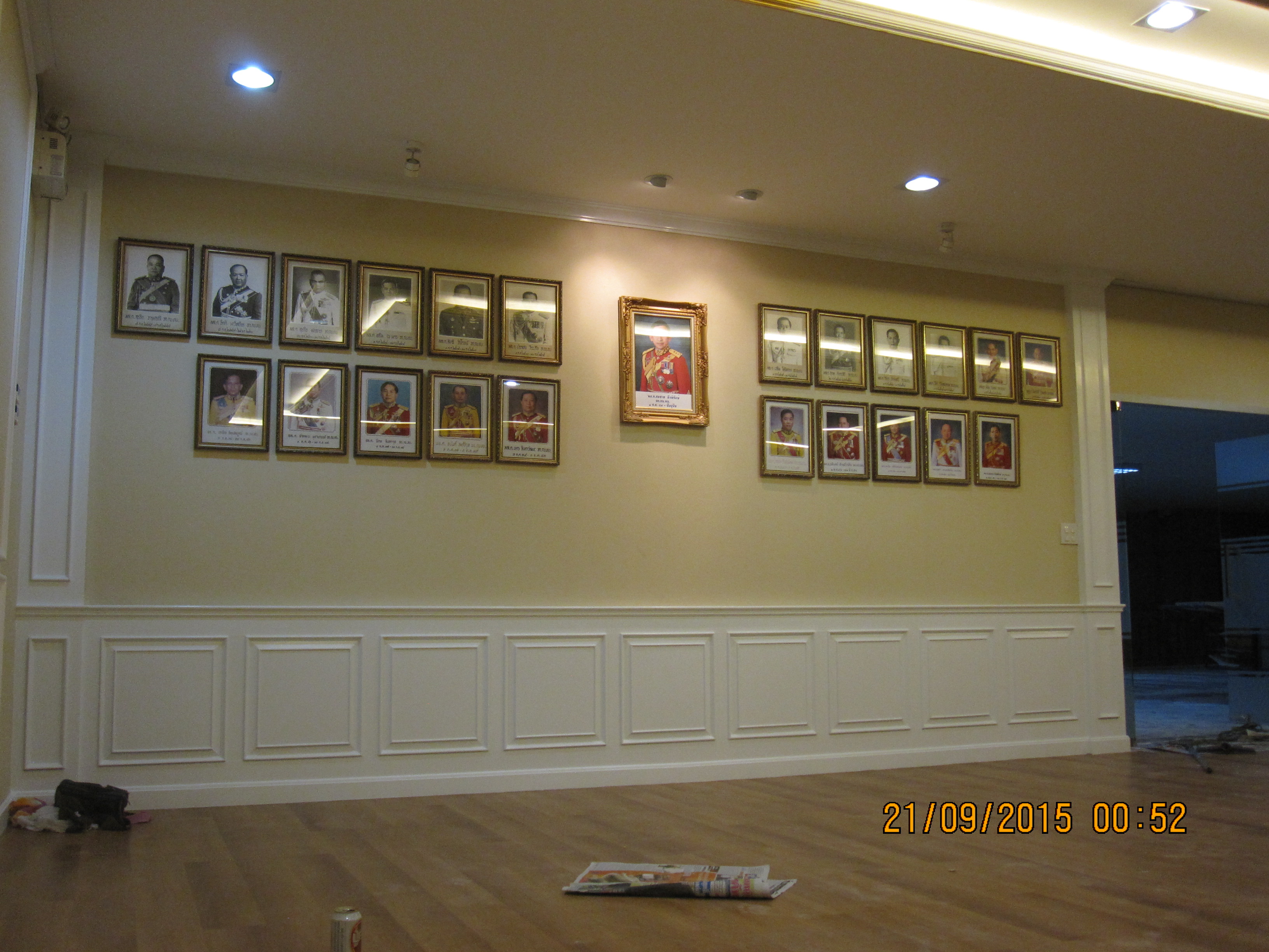 งานกองทัพบก ทำฝ้าไฟเบอร์ใหม่ รีโนเวท ซ่อมแซม