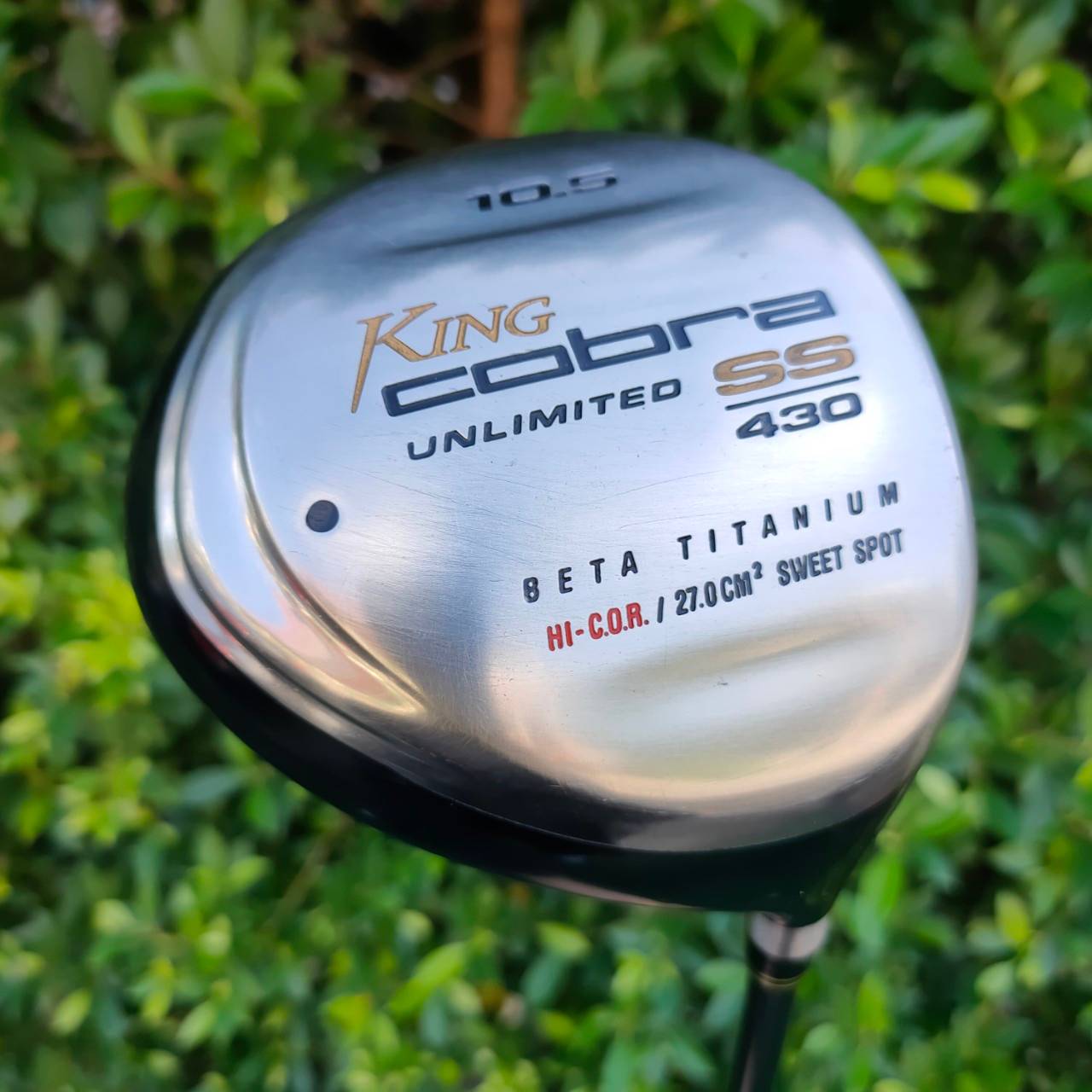 DRIVER KING COBRA UNLIMITED SS 430 องศา 10.5 ก้าน COBRA TOUR 50 FLEX-R วัสดุพรีเมี่ยม BETA TITANIUM ไม้กอล์ฟมือสอง ของแท้ BY NakaraLuxurious